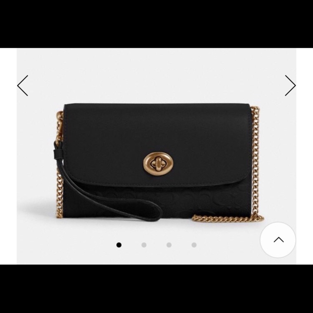 Coach chain crossbody woc